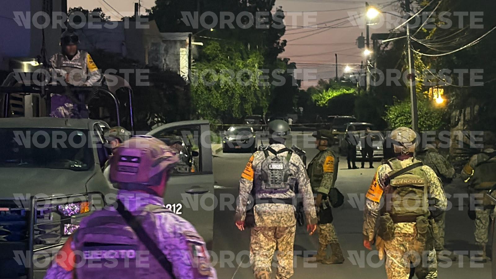 $!Hospitalizan a un hombre tras resultar herido de bala en calles de la colonia Juárez, en Mazatlán