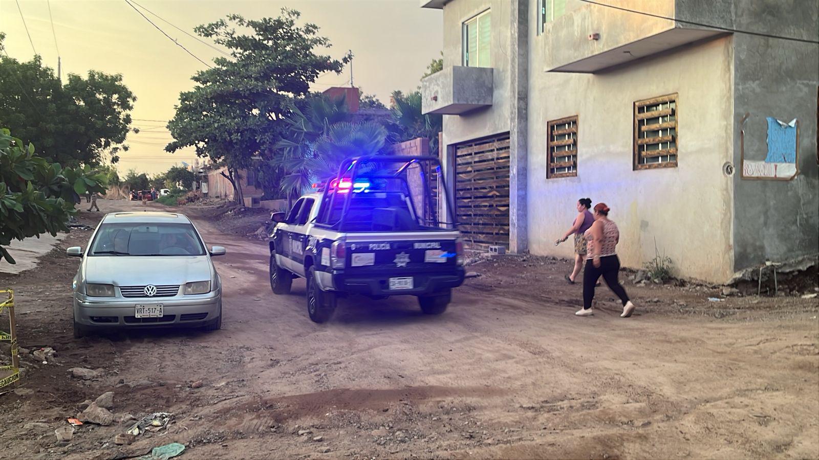 $!Enfrentamiento al sur de Culiacán deja una vivienda vandalizada en Ampliación San Benito