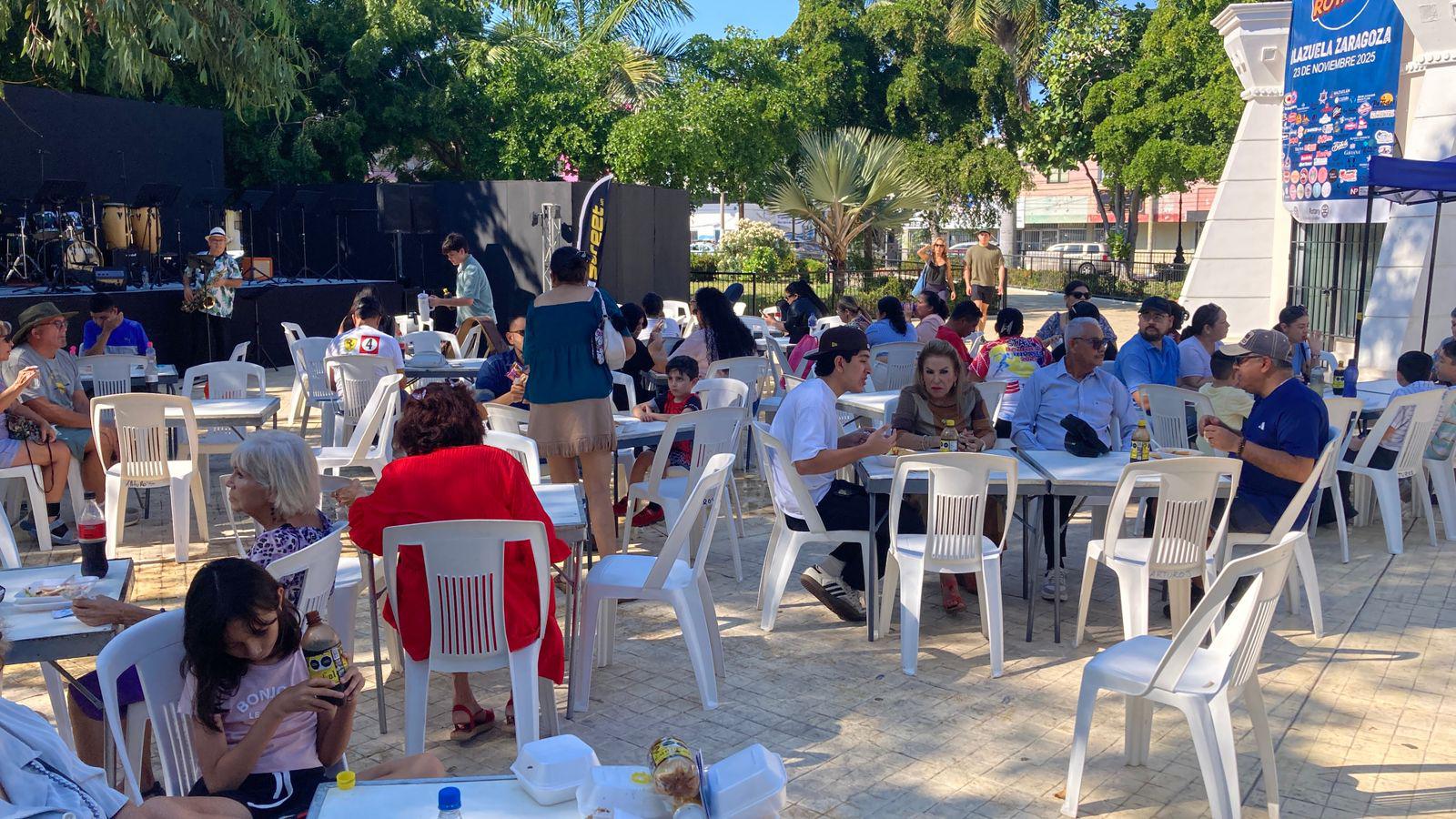 $!El buen sabor engalana la tradicional Verbena Gastronómica del Club Rotario Mazatlán