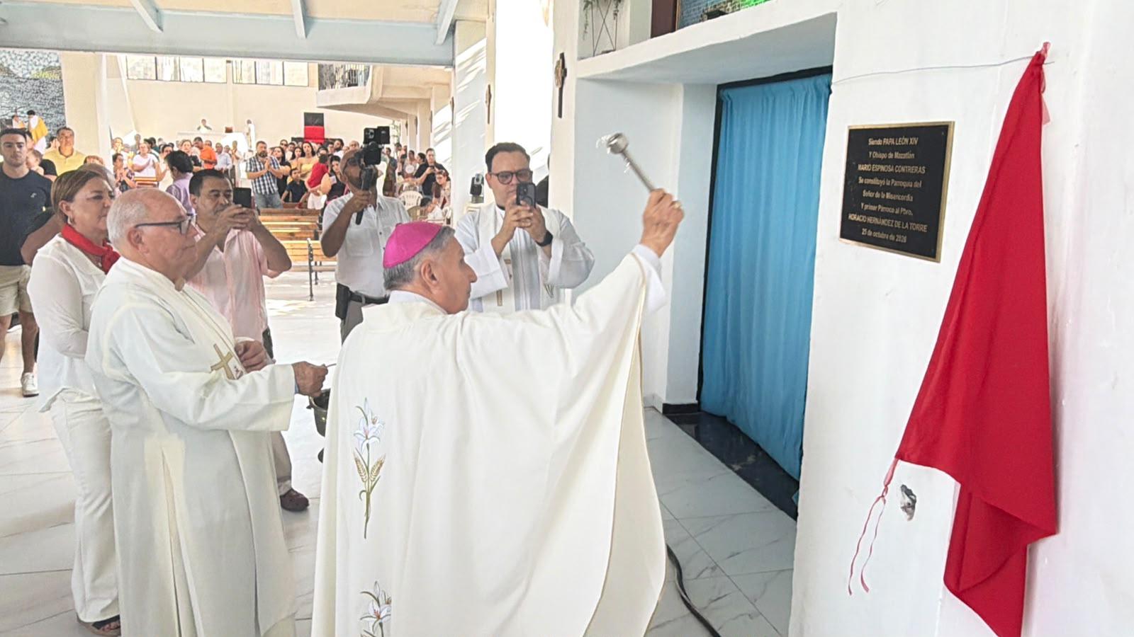 $!Erige canónicamente Obispo a la parroquia del Señor de la Divina Misericordia