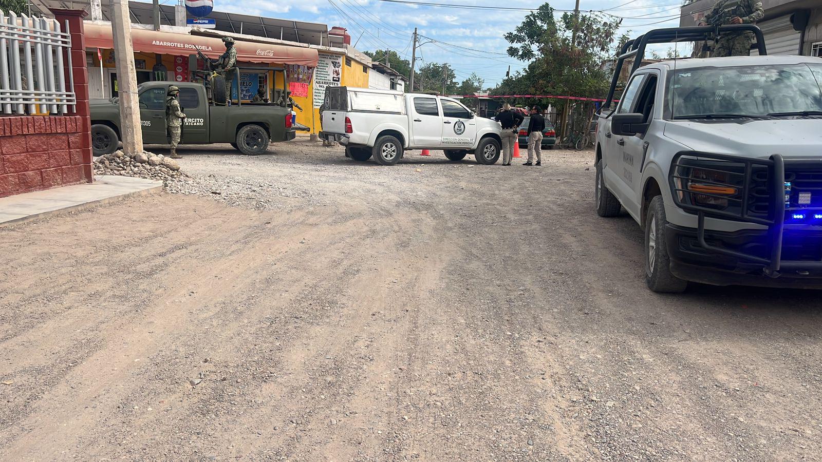 $!Balean una casa y vehículo en Campo El Diez, al sur de Culiacán