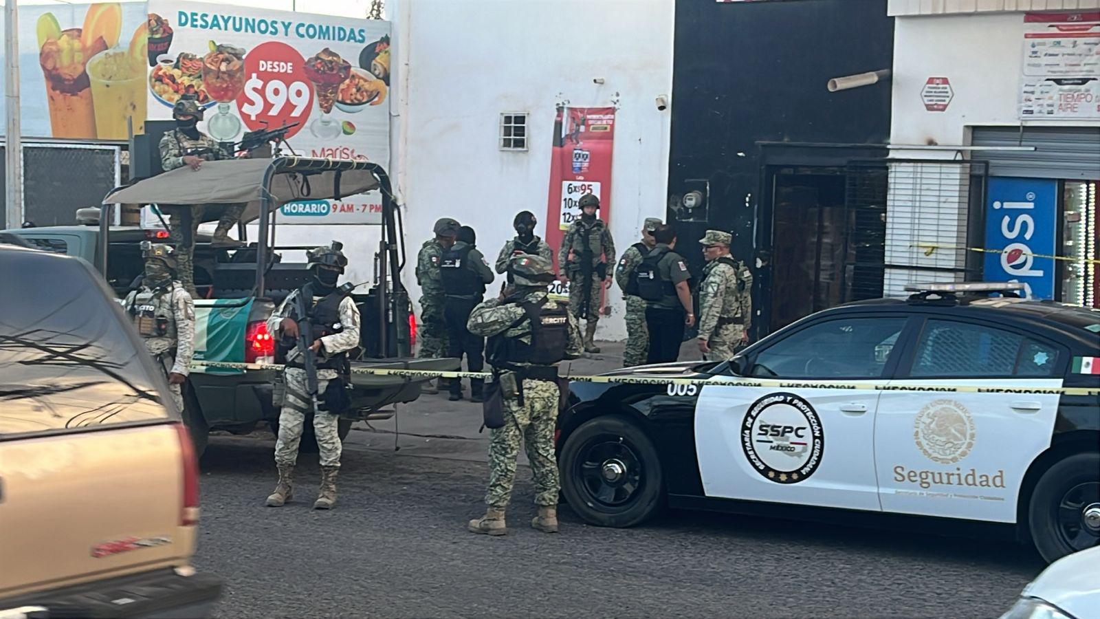 $!Matan a tiros a trabajador de expendio cervecero en el sector Villa Bonita, al sur de Culiacán