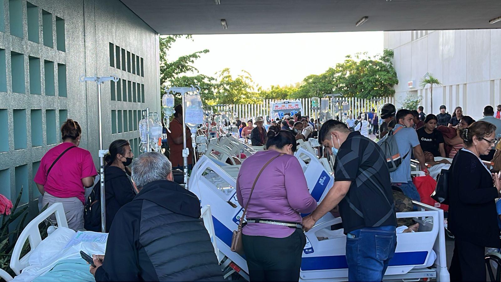 $!Incendio en el Hospital General de Culiacán provoca evacuación de emergencia