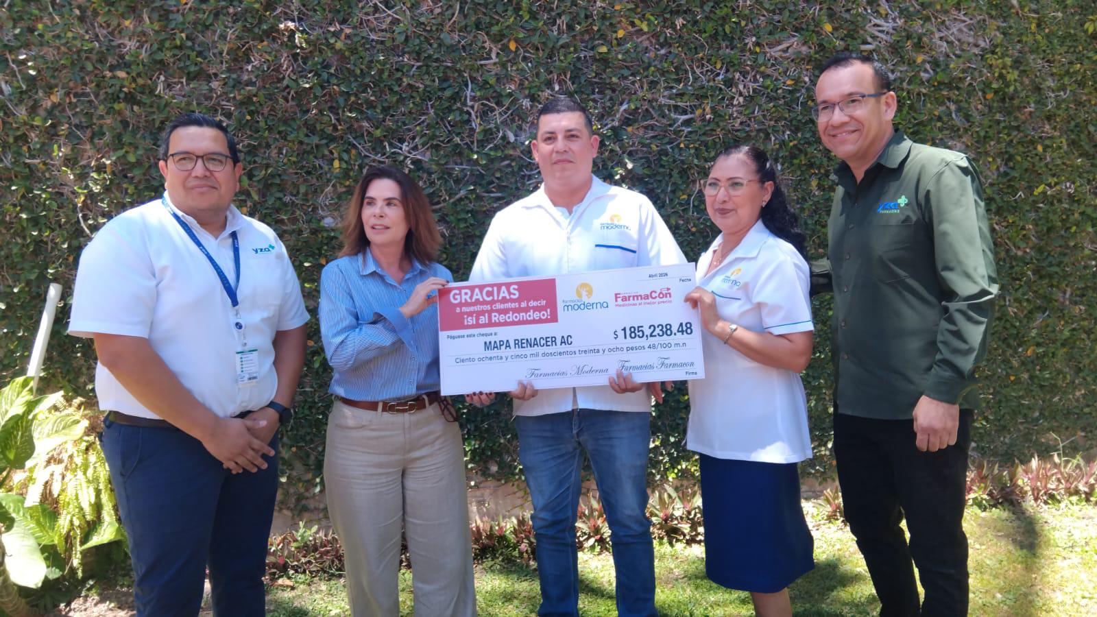 $!Fundación MAPA Renacer recibe donativo para fortalecer atenciones de salud mental