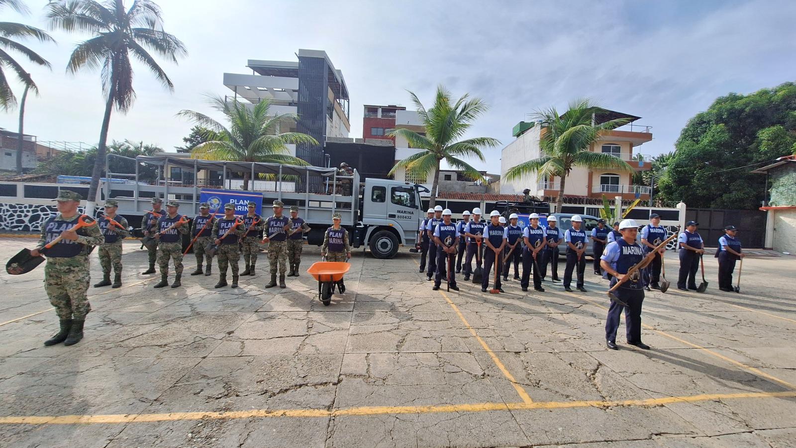 $!Marina activa acciones del Plan Marina ante la presencia del Huracán Polo en el Pacífico