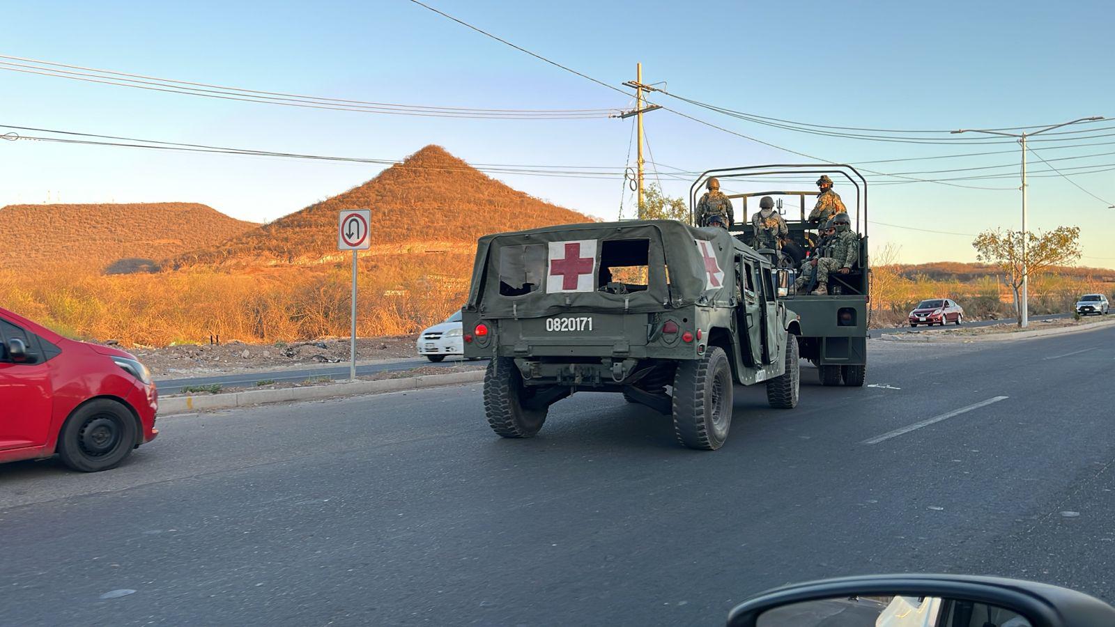 $!Persecución entre Guardia Nacional y civiles armados en El Huizache, Culiacán