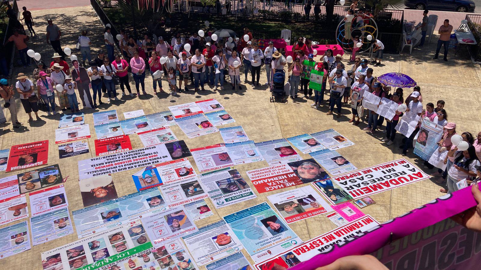 $!‘10 de mayo no es de fiesta, es de lucha y de ‘protesta’, el clamor de las madres rastreadoras de Mazatlán