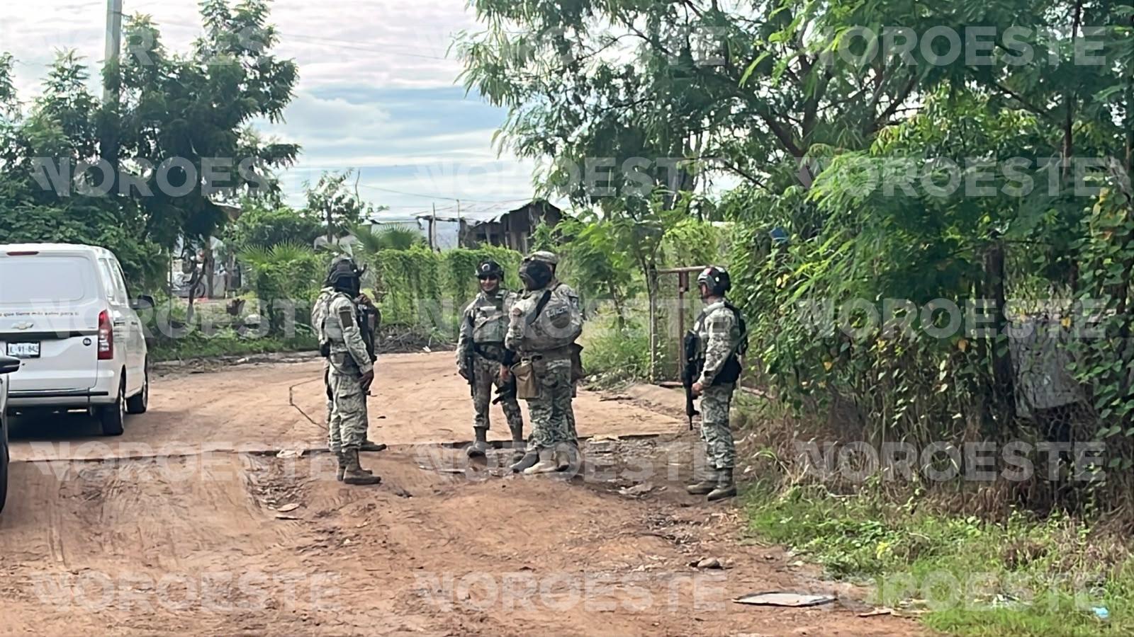 $!Localizan a un hombre asesinado a balazos en el sector Valle del Agua, Culiacán