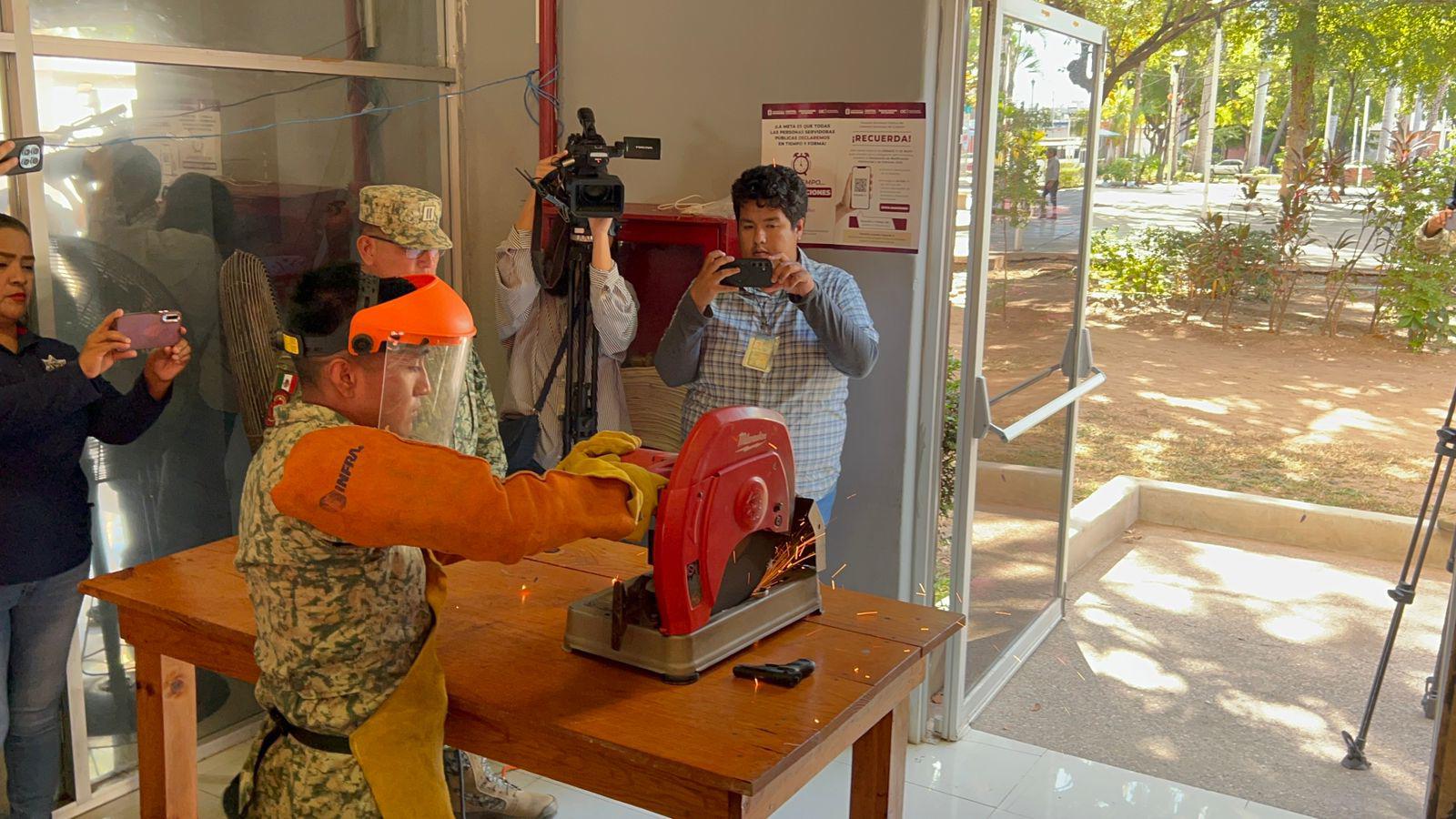 $!Arranca en Culiacán jornada de canje de armas de fuego por dinero en efectivo