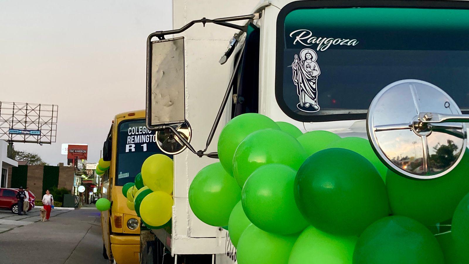 $!Transportistas celebran a San Judas Tadeo con peregrinación motorizada en Mazatlán