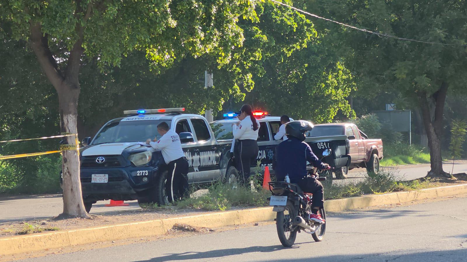 $!Muere motociclista tras accidente en la carretera Culiacán-Navolato
