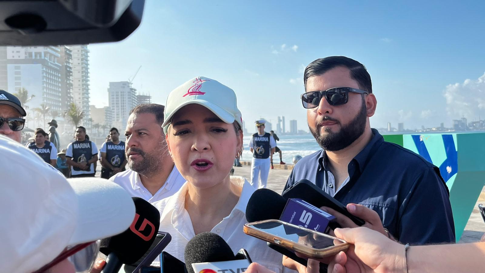 $!Asegura Alcaldesa de Mazatlán que se actuó conforme a protocolos tras muerte de triatleta