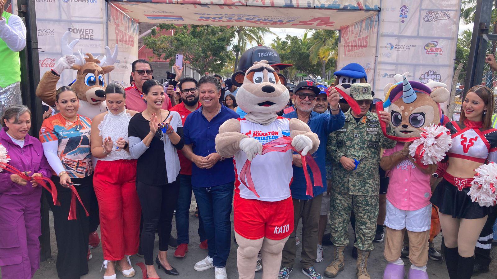 $!Inauguran Expo Deportiva del Gran Maratón y Triatlón Mazatlán 2024