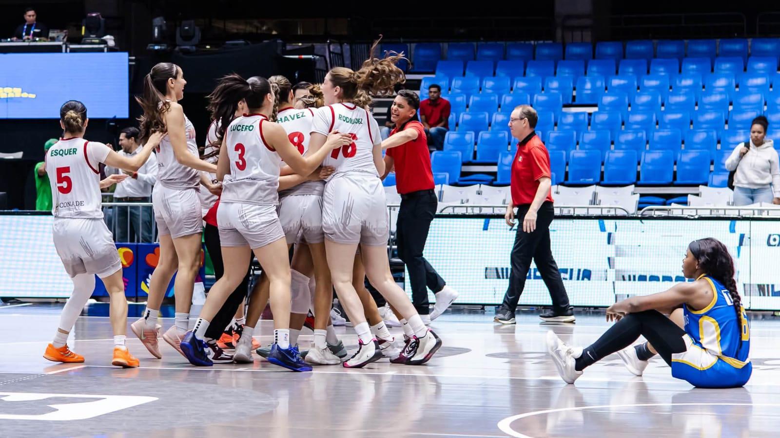 $!México logra dramático triunfo ante Islas Vírgenes y se mete a la final del Centrobasket Femenil