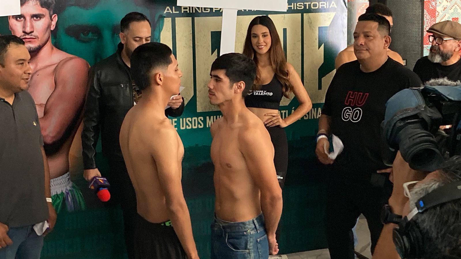 $!Marco Verde y pugilistas locales cumplen con la romana