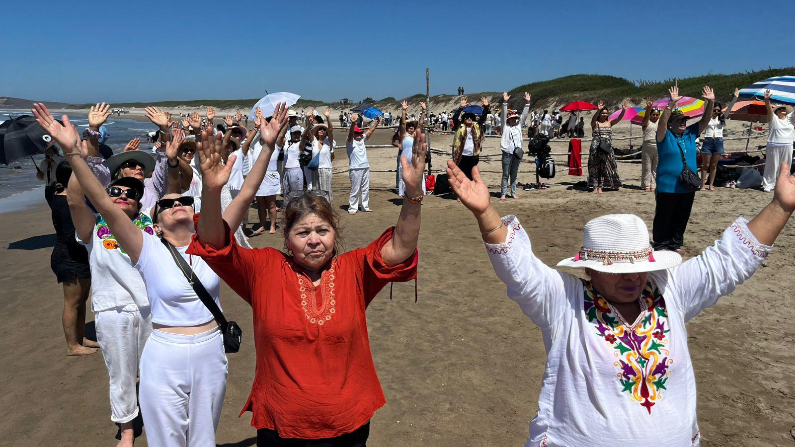 $!Entre ceremonias y danza, reciben el Equinoccio de Primavera en Las Labradas