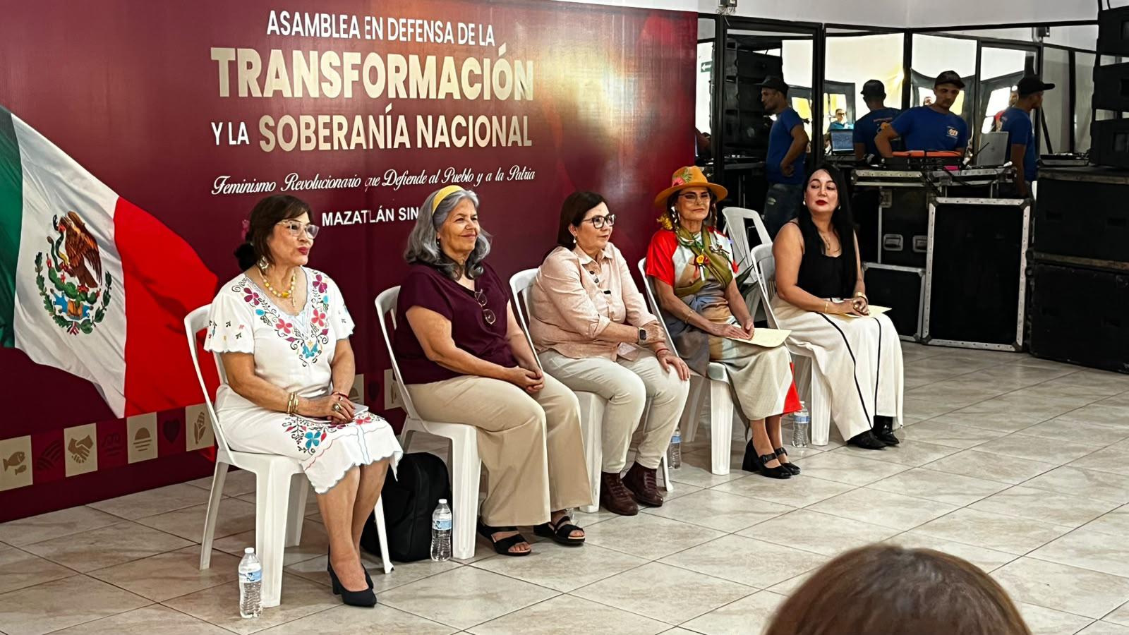 $!Brinda agrupación Valentinas de la Cuarta Transformación su apoyo a Imelda Castro