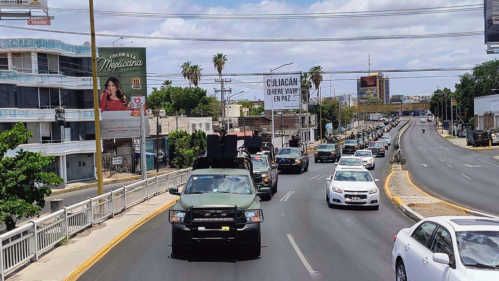 $!Arriban 500 militares a Culiacán para reforzar operativos de seguridad
