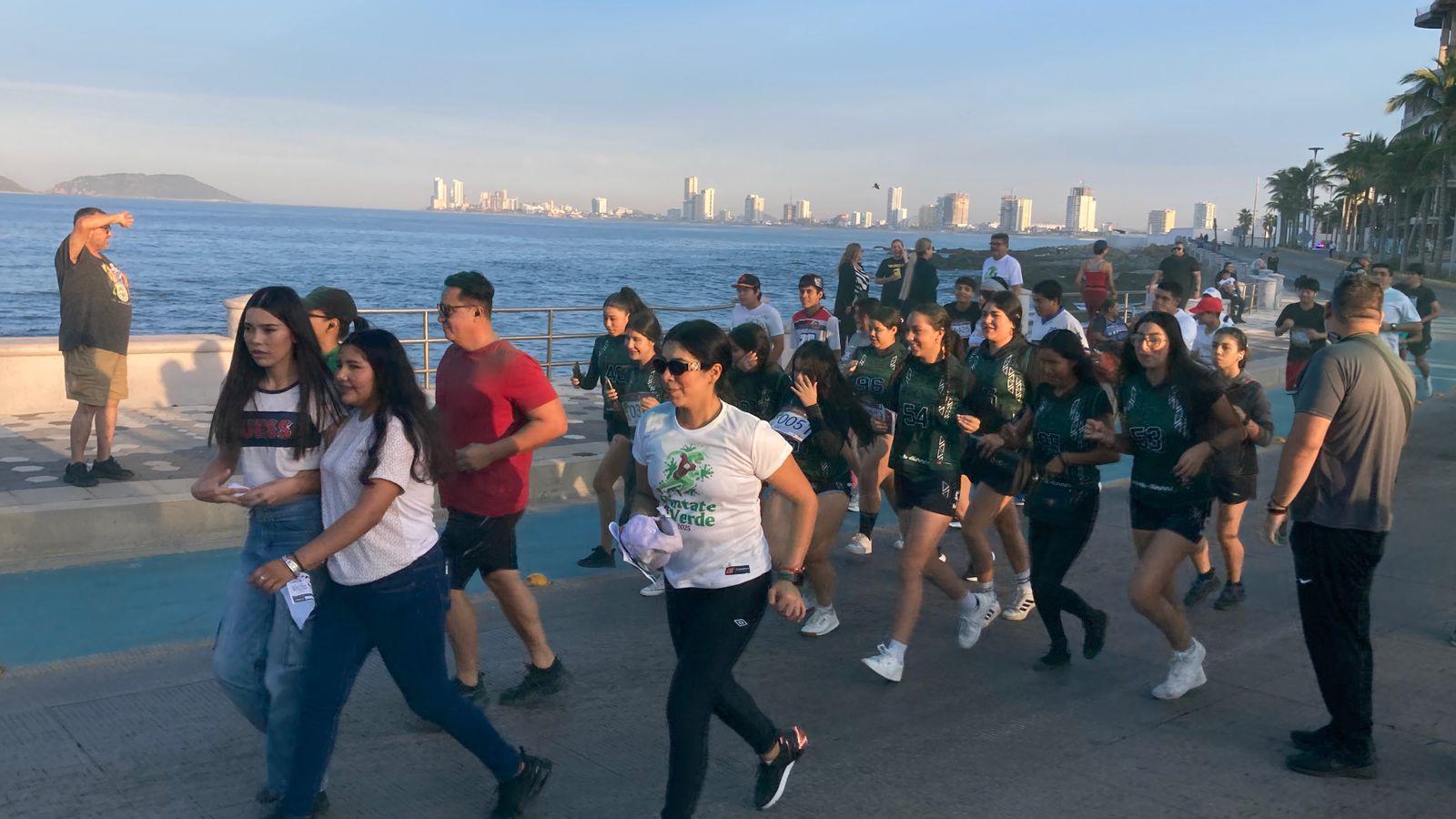 $!‘Píntate de Verde’ reúne a más de 5 mil participantes en Mazatlán