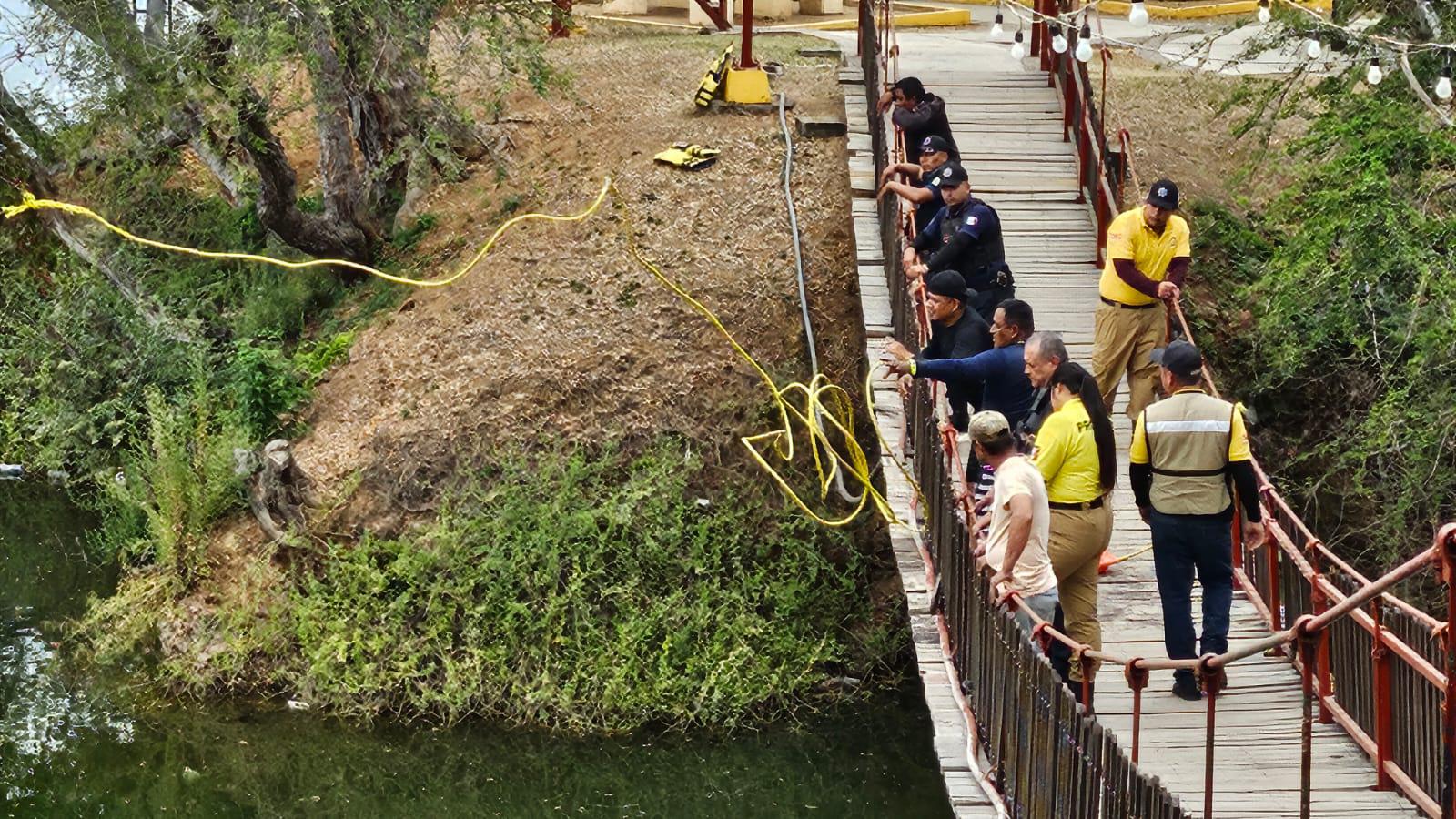 $!Consterna a rosarenses desaparición de menor en aguas de la Laguna de El Iguanero