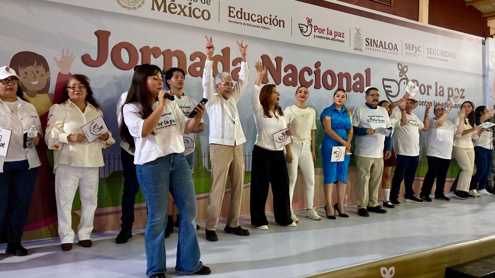 $!Autoridades educativas pactan acuerdo por la paz y contra las adicciones en Mazatlán