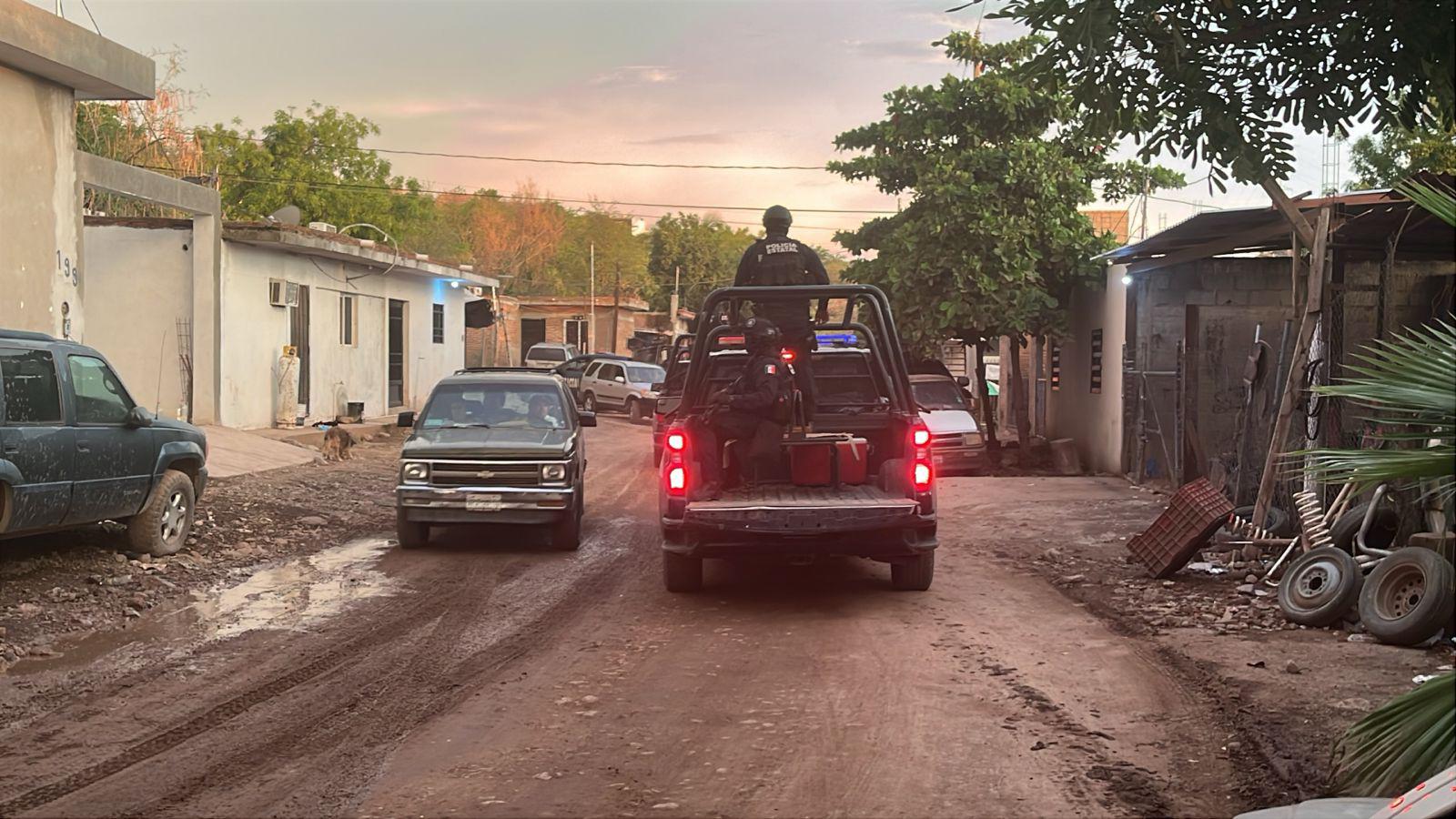 $!Enfrentamiento al sur de Culiacán deja una vivienda vandalizada en Ampliación San Benito