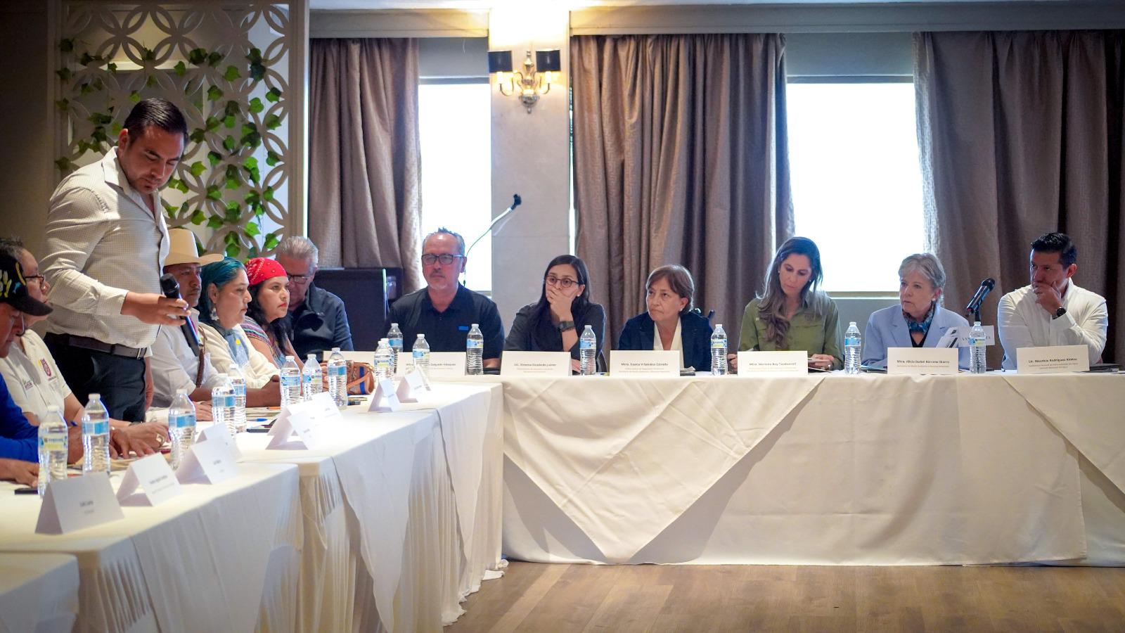 $!Acuerda Gobierno de México ruta de trabajo para atender planteamientos de las comunidades de la Laguna-Bahía de Ohuira