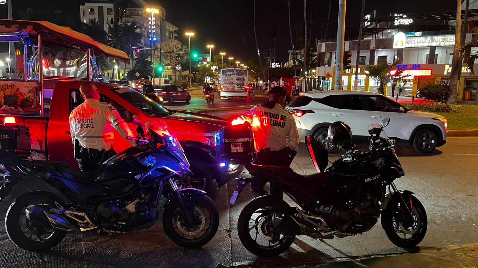 $!Lista la seguridad para los festejos de la afición en las Letras de Mazatlán