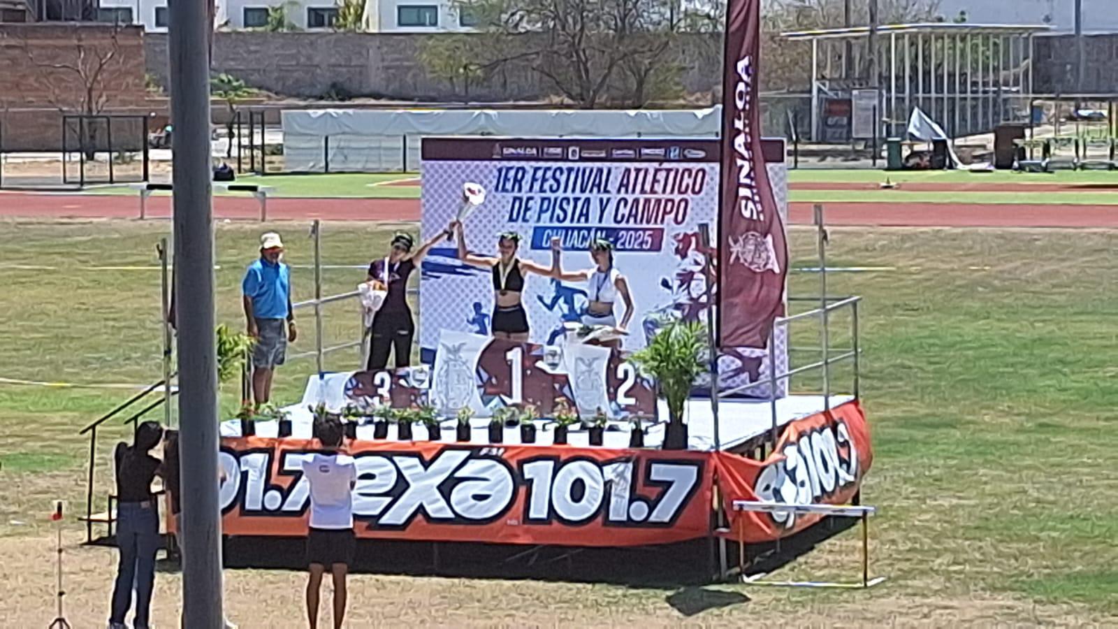 $!Destacan atletas mazatlecos en el Encuentro de Pista y Campo en Culiacán