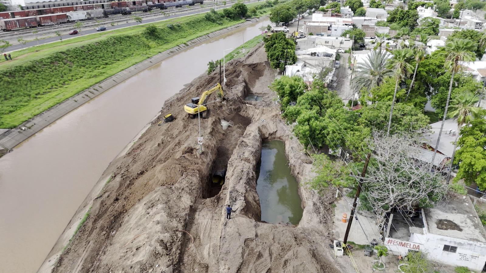 $!Seguirá cerrada la Avenida Federalismo hasta el lunes por obras en el Emisor Rubí
