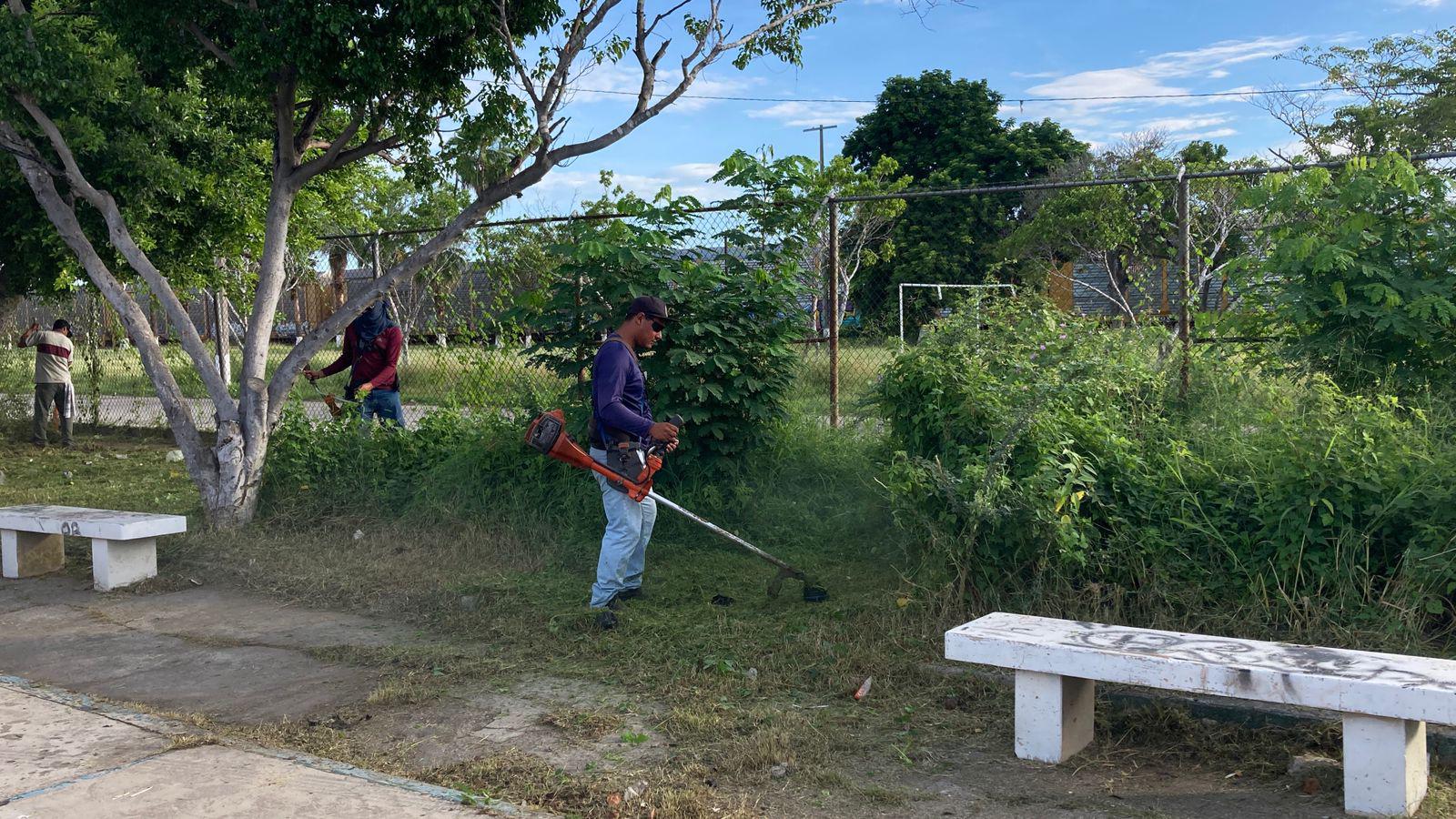 $!Se unen para llevar jornada de limpieza a las colonias Santa Elena y la Esperanza, en Mazatlán