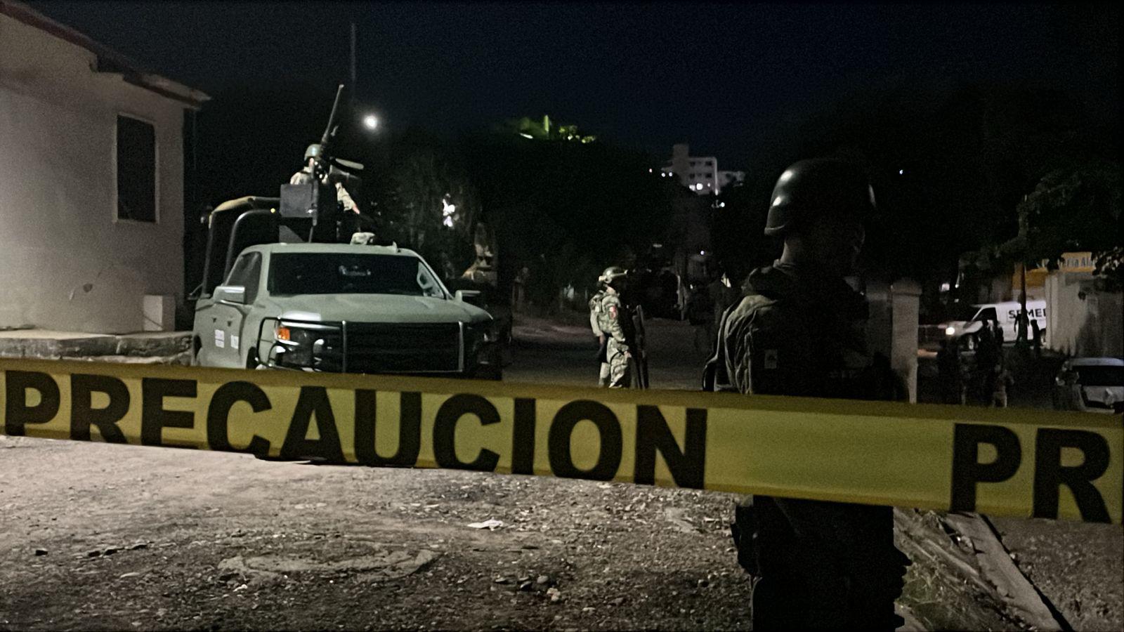 $!Ataque armado deja 2 muertos y un herido en San Isidro, Culiacán