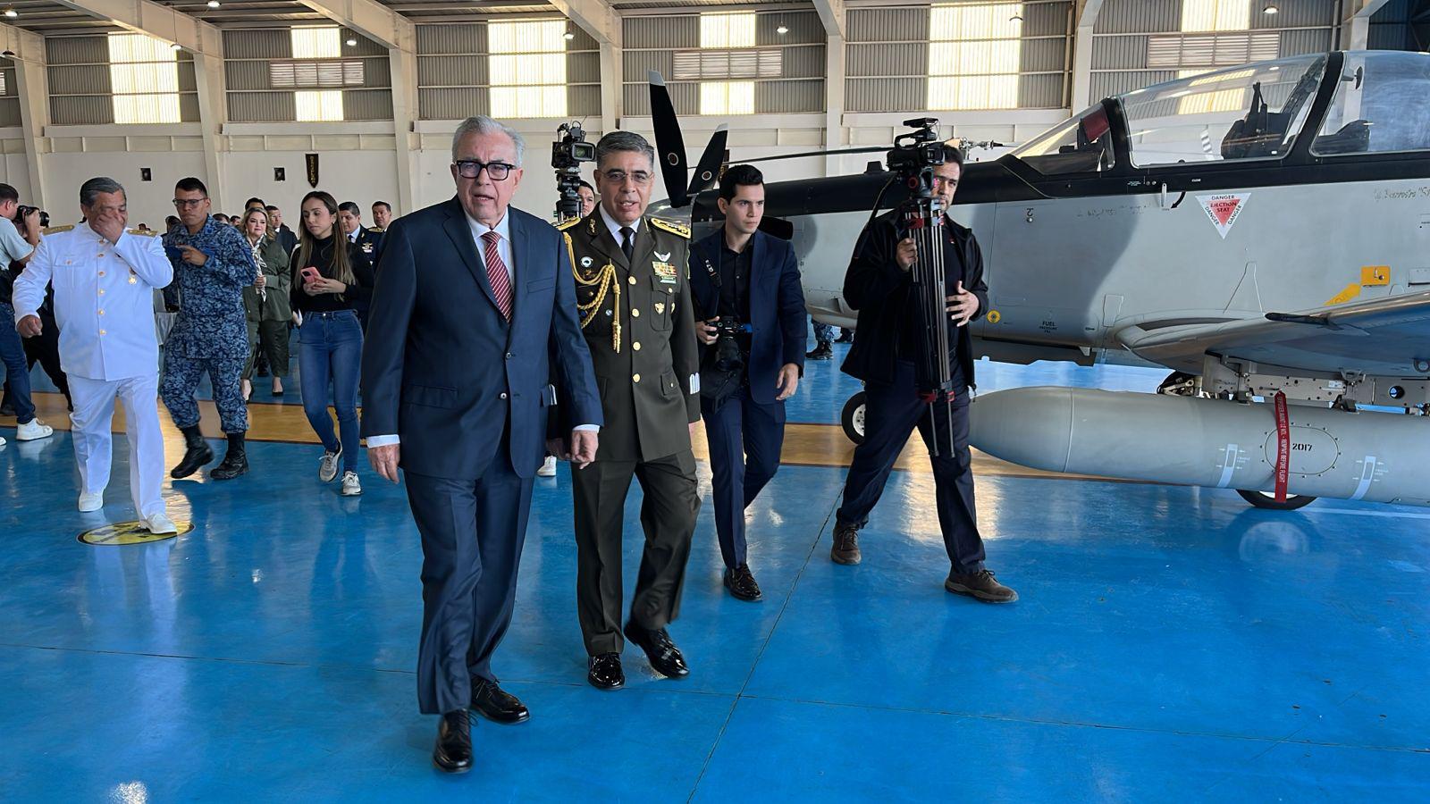 $!Autoridades celebran el 110 aniversario de la Fuerza Aérea Mexicana