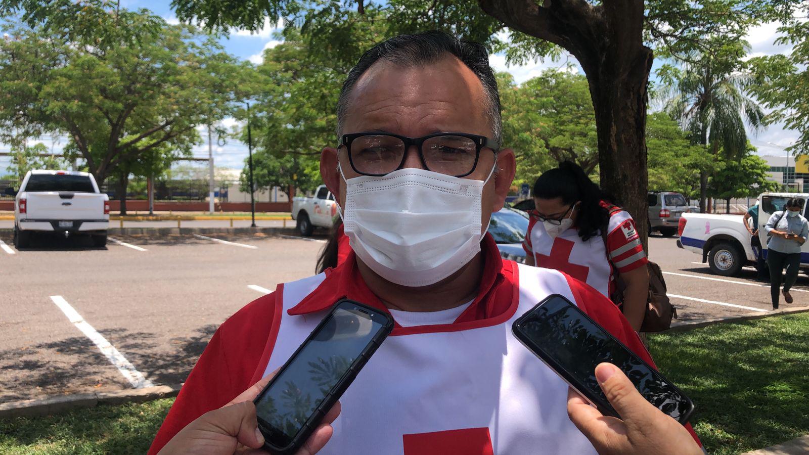 $!Alan Francisco Rangel Tordecillas, coordinador estatal del área de socorros de Cruz Roja Sinaloa.