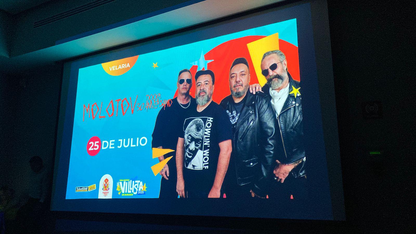 $!Promocionan en Mazatlán cartelera recargada de la Feria Nacional de Durango 2025