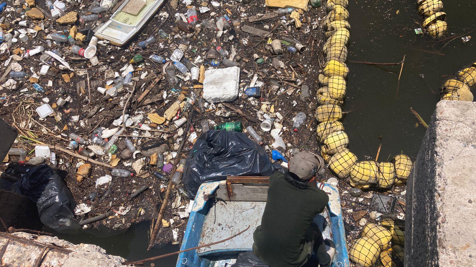 $!Recolectan más de 12 toneladas de basura de la biobarda del puente Juárez, en Mazatlán