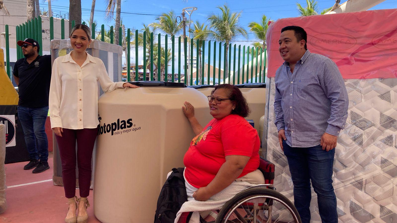 $!Son beneficiadas 369 familias de Mazatlán por el programa Peso a Peso de Bienestar Social