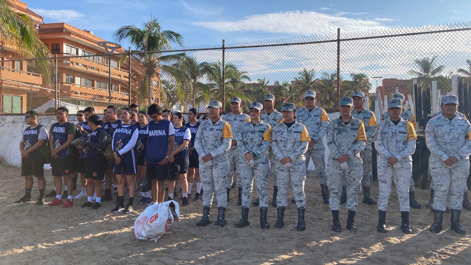 $!Cumplen funcionarios y voluntarios con la quinta jornada de limpieza ‘Mazatlán Te Quiero Limpio’