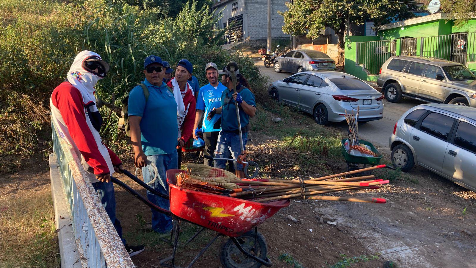 $!Programa ‘Mazatlán te quiero limpio’ llega a Parque Lomas del Ébano y Gobierno buscará el rescate del espacio