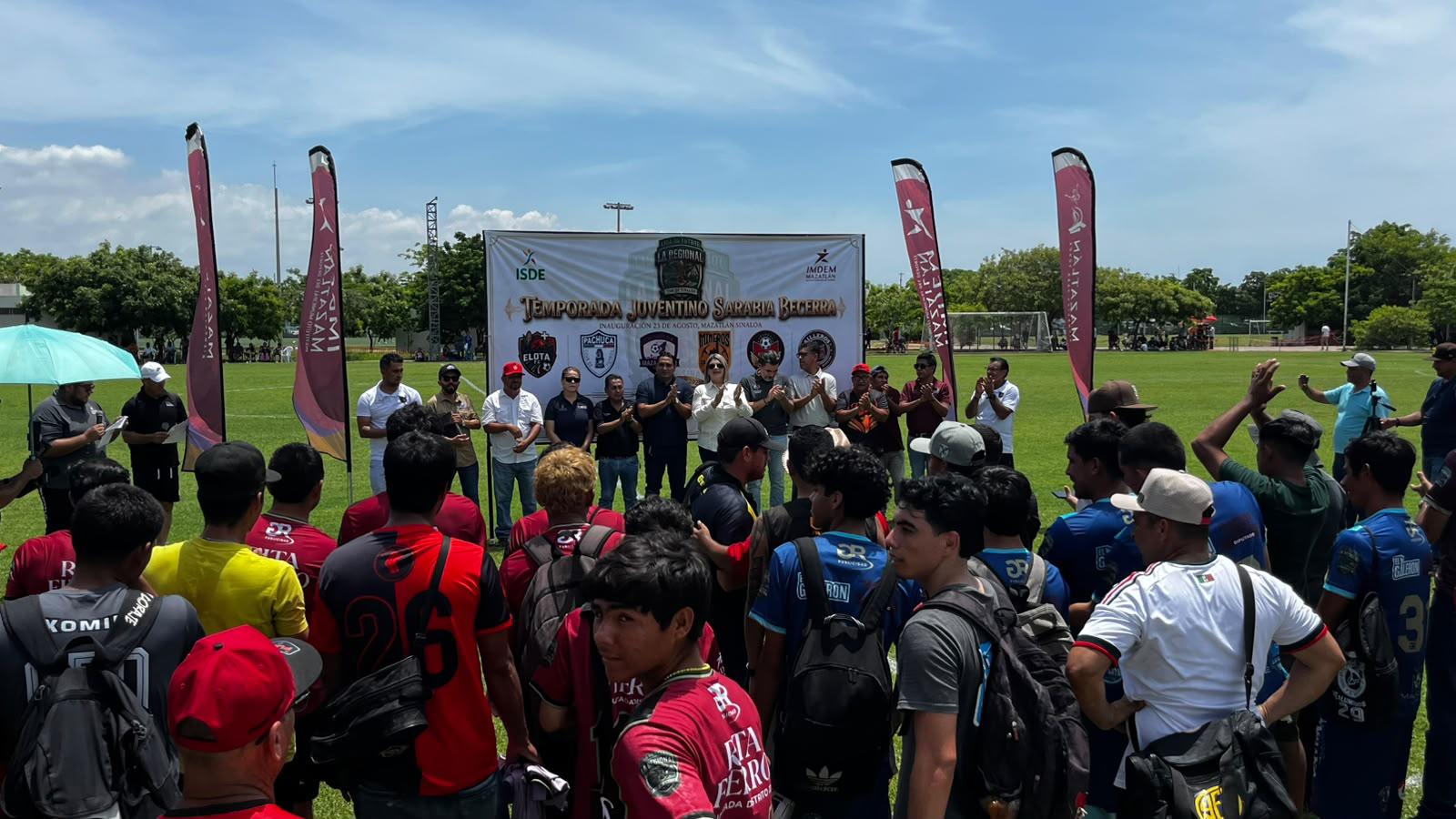 $!Rueda el balón de Liga de Futbol La Regional Sur de Sinaloa