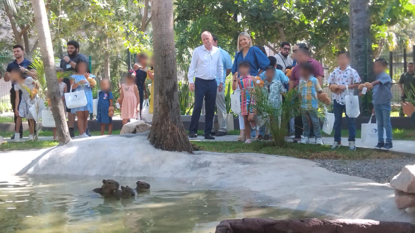 $!Inauguran la Casa Capibara en el Gran Acuario de Mazatlán Mar de Cortés