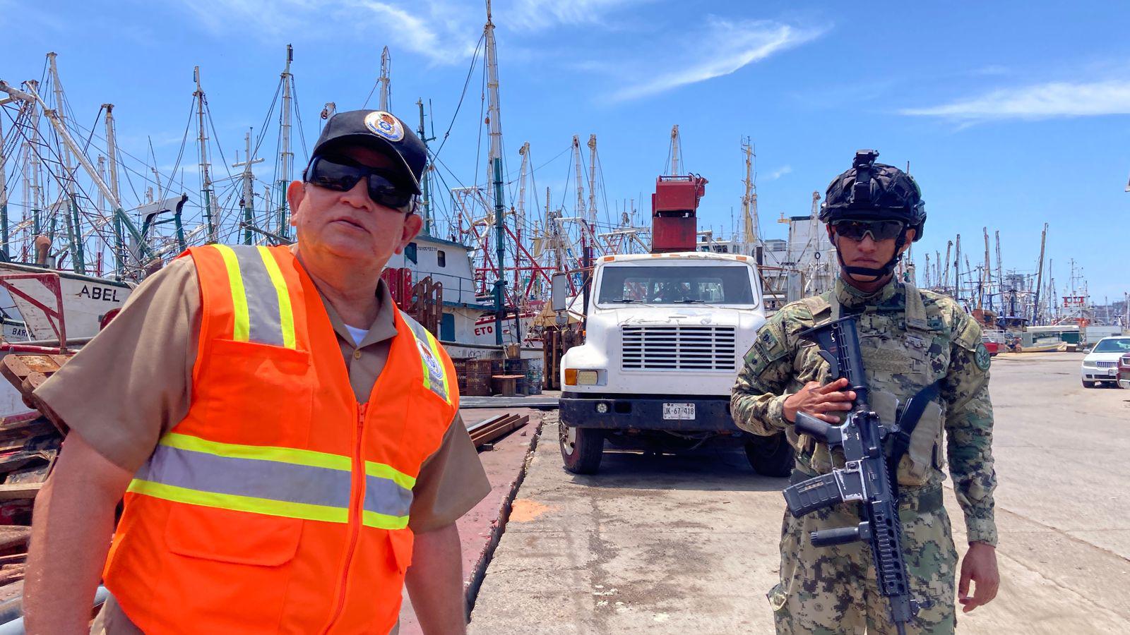 $!Trabajos de reparaciones en barcos del muelle del Parque Bonfil, podría provocar accidentes: Capitán de Puerto