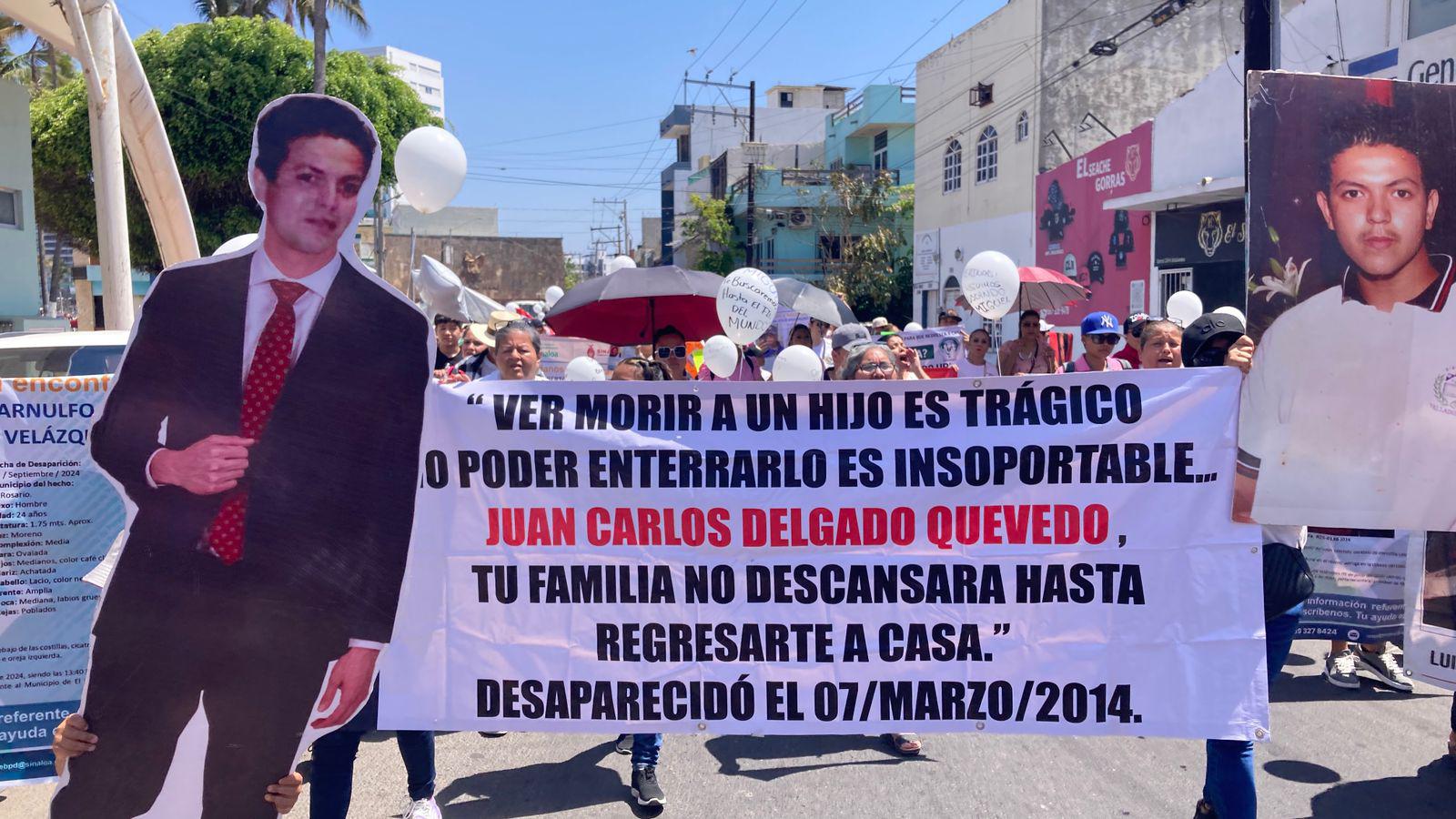 $!‘10 de mayo no es de fiesta, es de lucha y de ‘protesta’, el clamor de las madres rastreadoras de Mazatlán