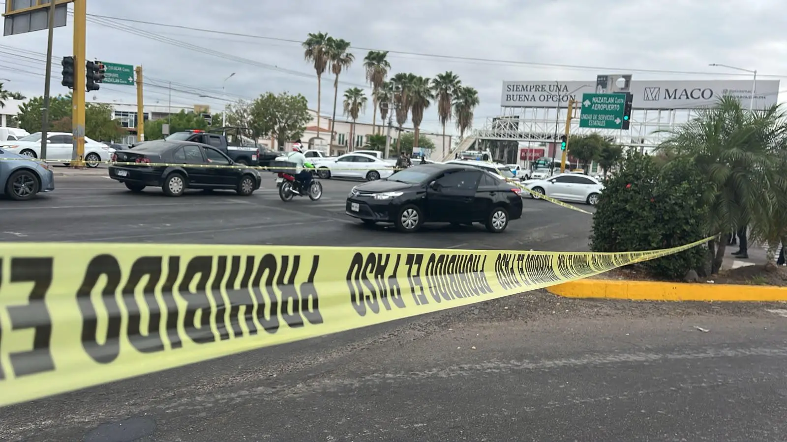 $!Persiguen y hieren a balazos a agente de Tránsito Municipal en Culiacán
