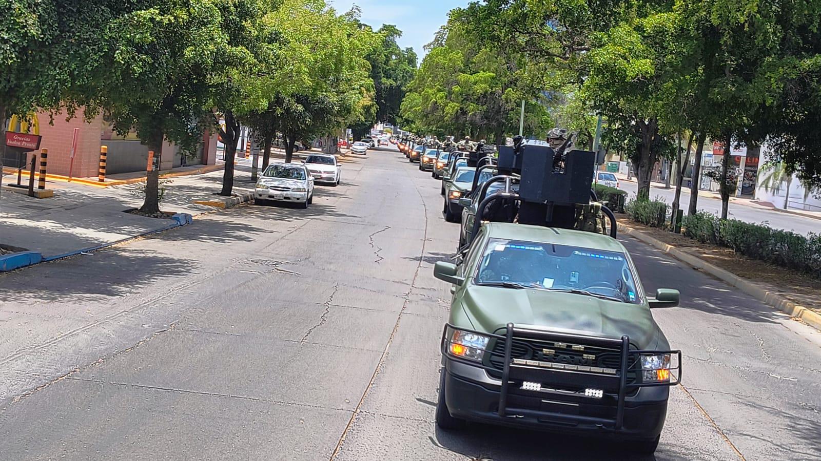 $!Arriban 500 militares a Culiacán para reforzar operativos de seguridad