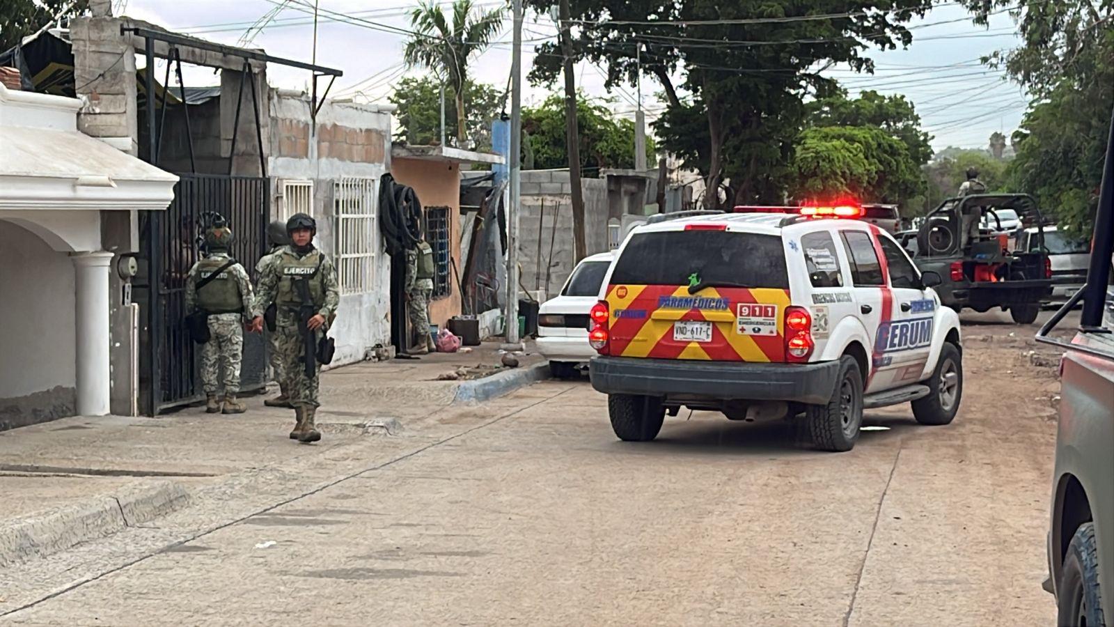 $!Ataque armado deja dos muertos en la colonia Adolfo López Mateos de Culiacán