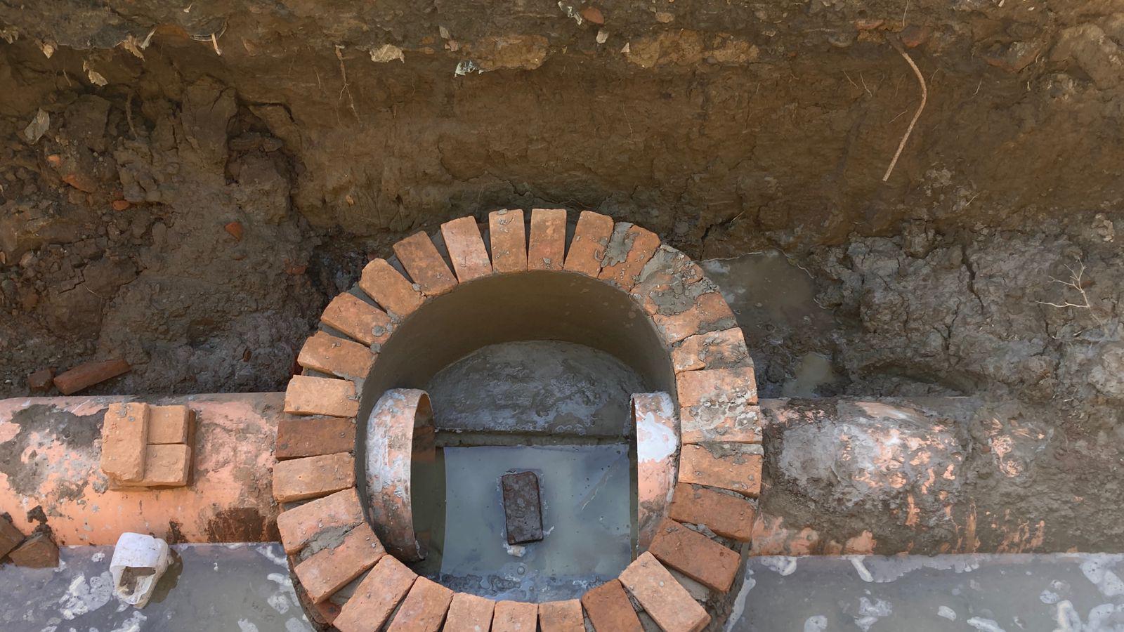 $!Vecinos de Jabalíes denuncian caos vial por cierre parcial en Avenida Santa Rosa por obras de Jumapam