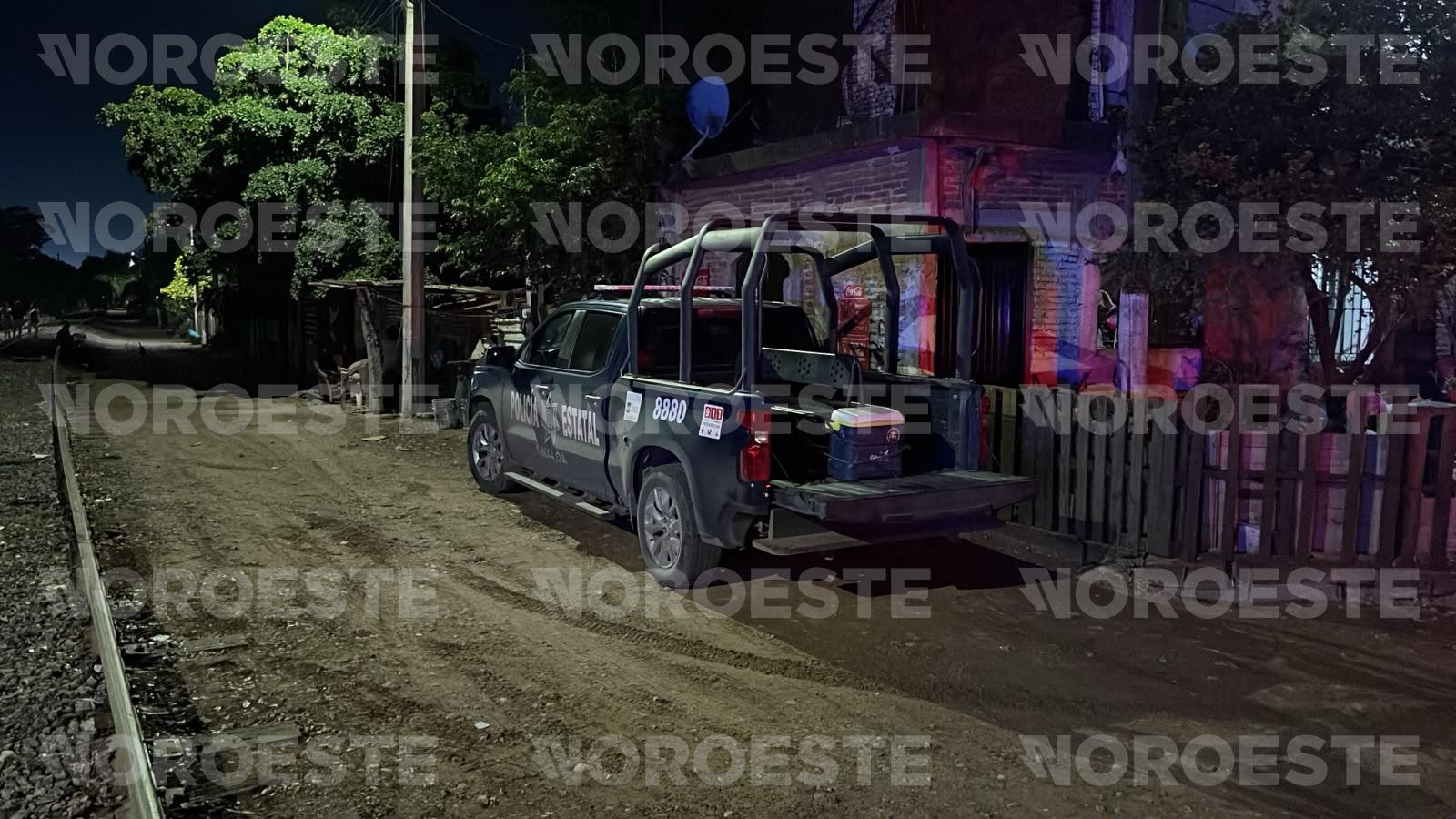 $!Ataque a balazos deja un hombre herido en el Palmito Viejo, en Culiacán
