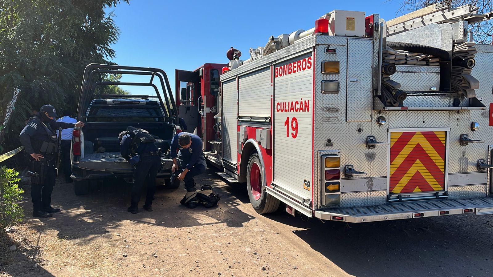 $!Encuentran a una persona sin vida dentro de casa incendiada cerca de Punta Azul, en Culiacán