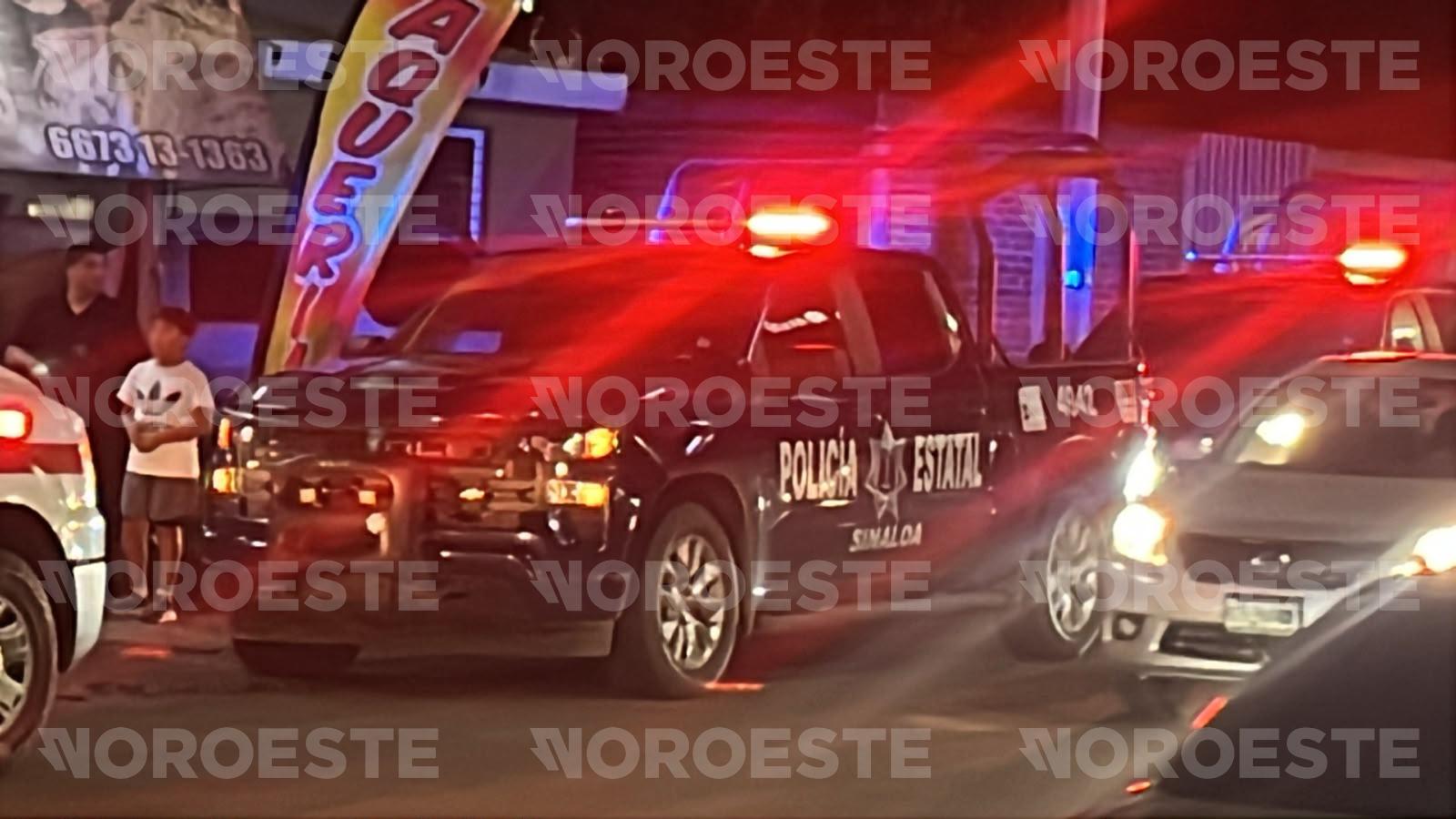 $!Atacan a balazos a una mujer frente a plaza comercial de Barrancos, en Culiacán